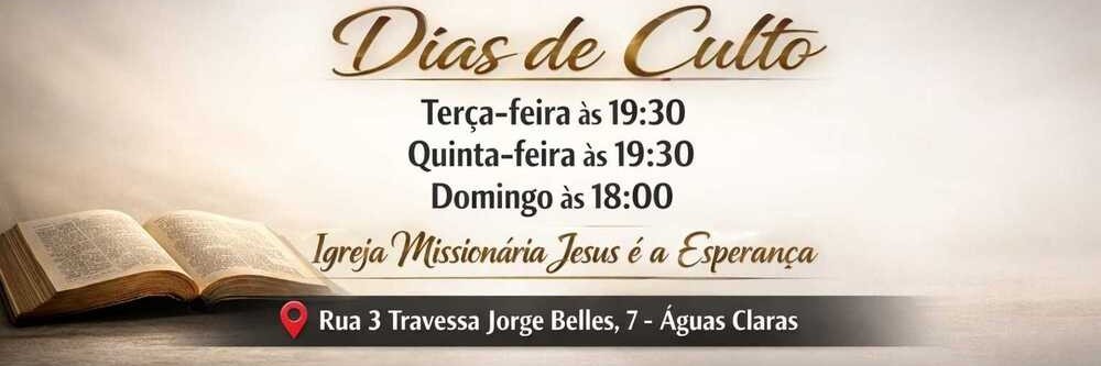 DIAS DE CULTO